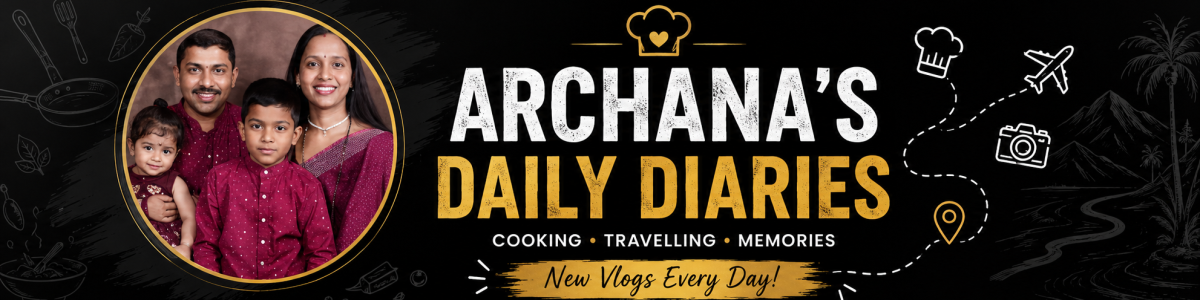 Archana’s Daily Diaries Banner